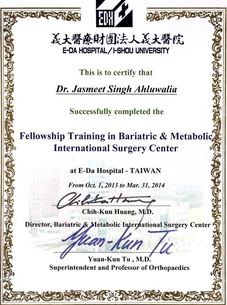 Fellowship in Bariatric & Metabolic Surgery