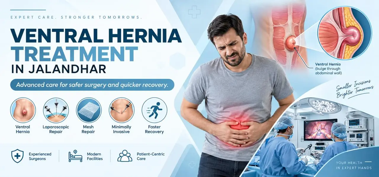 Ventral Hernia Treatment in Jalandhar